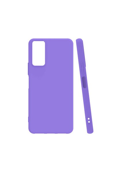 Galaxy A03S Kılıf Mat Renk Soft Lüks Silikon Kapak