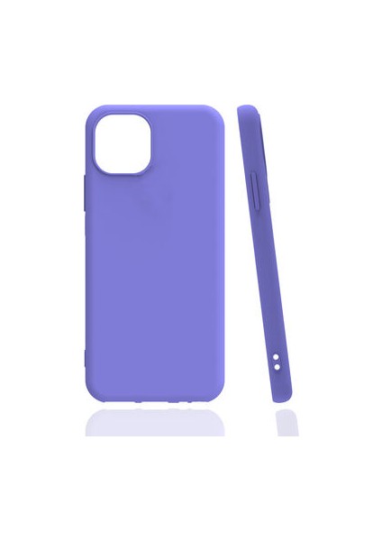 Apple iPhone 13 Pro Max Kılıf Mat Renk Soft Lüks Silikon Kapak