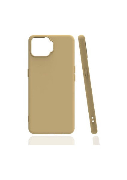 Oppo A73 Kılıf Mat Renk Soft Lüks Silikon Kapak