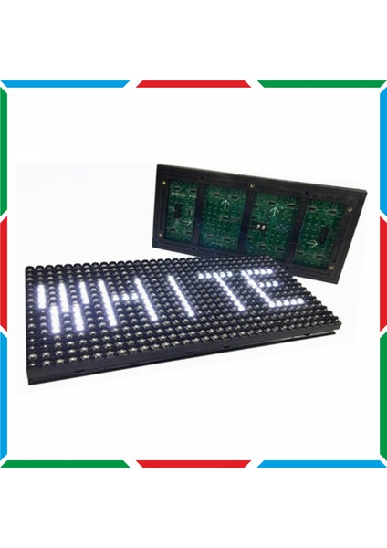P10 Led Panel Beyaz - 16x32 Cm