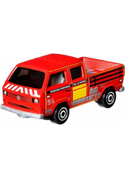 Fransa Araçları Serisi HBL02 - 1/64 '90 Volkswagen Transporter Crew Cab fiyatları