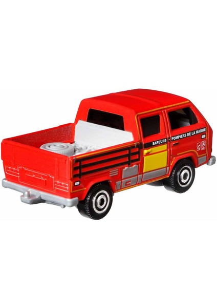 Fransa Araçları Serisi HBL02 - 1/64 '90 Volkswagen Transporter Crew Cab modelleri