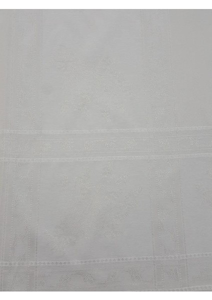 Demet Lüx Jakar Polycotton Kumaş Taş Masa Örtüsü Dikdörtgen 160x220 cm - 1064