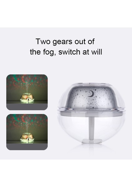 2.5 W Deniz Feneri Taşınabilir USB Dilsiz Mini Nemlendirici Nebulizatör (Gümüş) (Yurt Dışından) modelleri