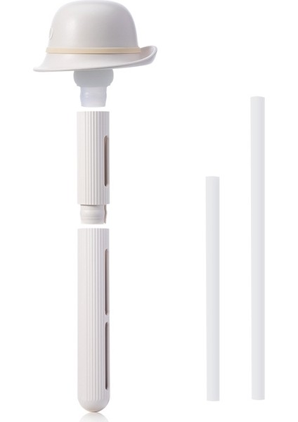 Bd-Lm1 Şapka Tipi Aromaterapi Makinesi USB Eklentisi Sprey Nemlendirici 8 x 7.8 x 23.5 cm. (Bej) (Yurt Dışından)