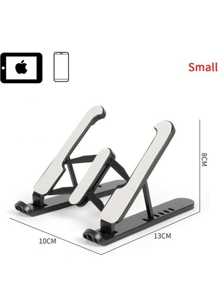 Hilall Shop Telefon Tablet Standı Yükseklik Ayarlı Stand Siyah