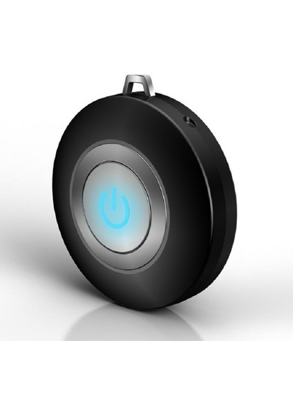CP029 Mini Taşınabilir Giyilebilir Kolye USB Anyon Hava Temizleyici Düşük Gürültü Hava Spreyi (Siyah) (Yurt Dışından)