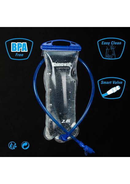 RK18102 2 lt. Bisiklet Su Torbası Tam Açılan Açık Bisiklet İçme Suyu Torbası (Yurt Dışından) fiyatları