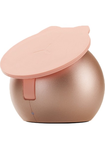 C101 Sevimli Kedi Şekli Manyetik Kablosuz Şarj Standı Baz (Pembe) (Yurt Dışından)