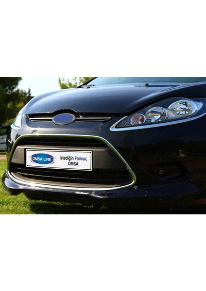 Ford Fiesta Krom Ön Panjur 2 Parça 2009-2013 Arası