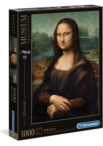 31413 Clementoni, Mona Lisa - Leonardo Da Vinci, 1000 Parça Puzzle