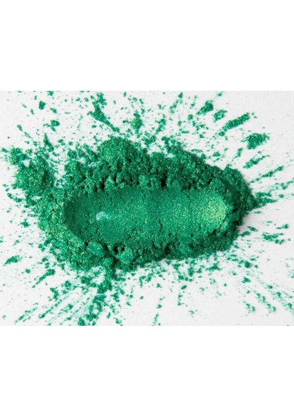 Yeşil Sedef Epoksi Pigment Renklendirici 10GR Mum Boyası