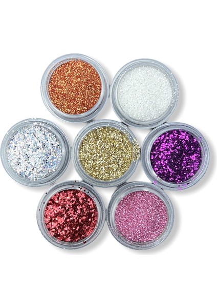 Kalıcı Oje Tırnak Sim Glitter Tırnak Sim & Glitter Seti / Mum Simi/ Beton Sim/ Süs Sim & Glitter