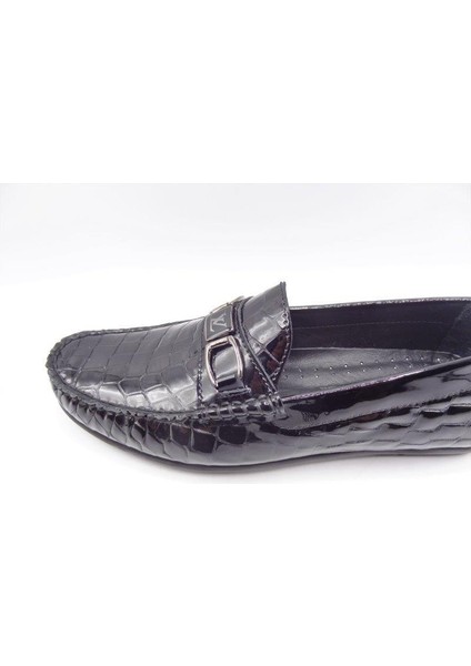 King Shoes 248 Siyah Rugan Erkek Ayakkabı modelleri