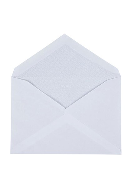 Davetiye Zarfı 110 gr 17X17 cm Beyaz 500'LÜ Paket
