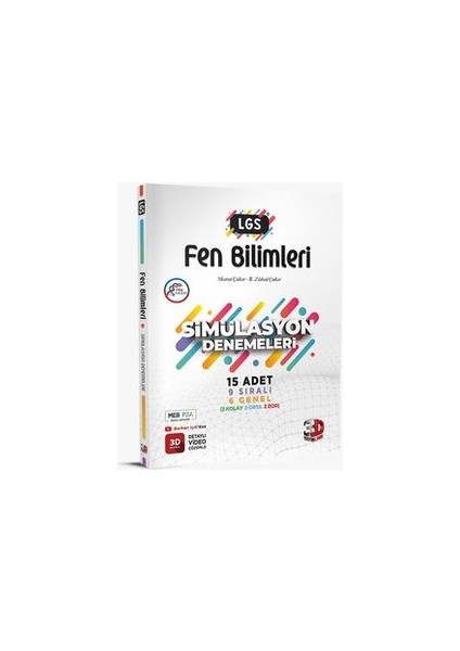 8. Sınıf Fen Bilimleri Simülasyon Denemeleri