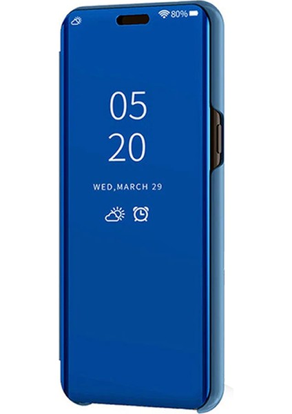 Oppo A9 2020 Aynalı Kapaklı Lüx Kılıf