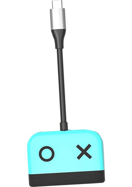 Charmant C Tipi HDMI Adaptörü 1080 P Hub Adaptörü Ns Anahtarı Lite Hdtvs Projektörleri Için Mavi (Yurt Dışından)