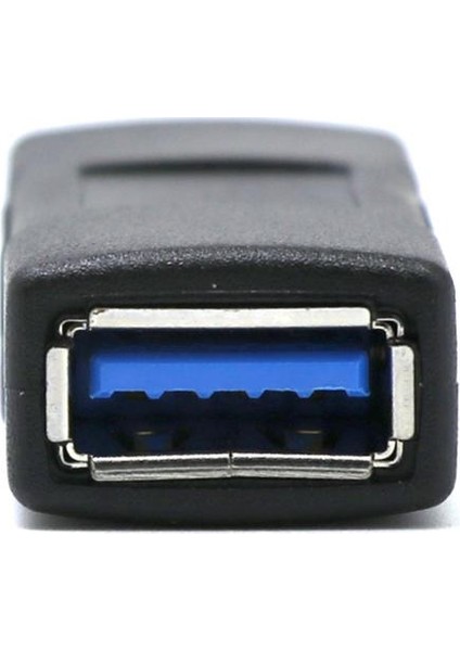 Charmant 2pack USB 3.0 Adaptörü Tipi Kadın Takma Dönüştürücü Adaptörü Siyah (Yurt Dışından)
