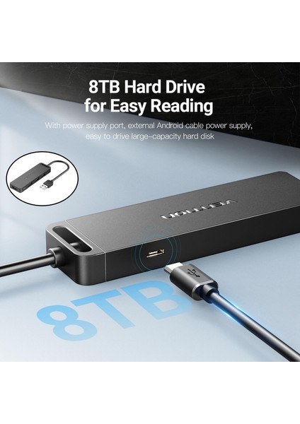 Charmant Mini USB Hub 2.0 4 Portlu Çok Splitter Adaptörü Dizüstü Bilgisayar Için 0.5m Kablo (Yurt Dışından)
