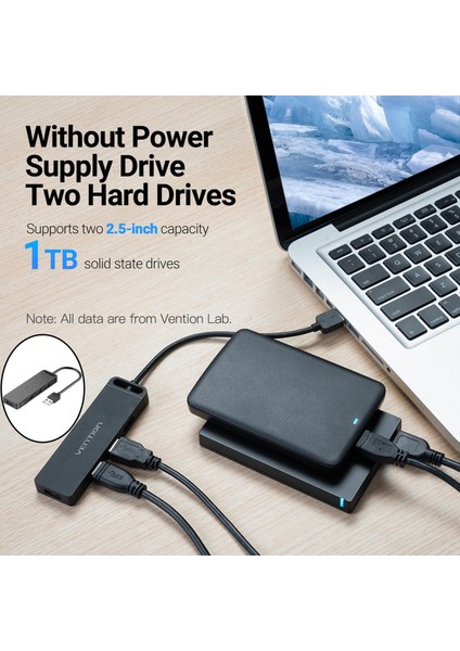 Charmant Mini USB Hub 2.0 4 Portlu Çok Splitter Adaptörü Dizüstü Bilgisayar Için 0.5m Kablo (Yurt Dışından)