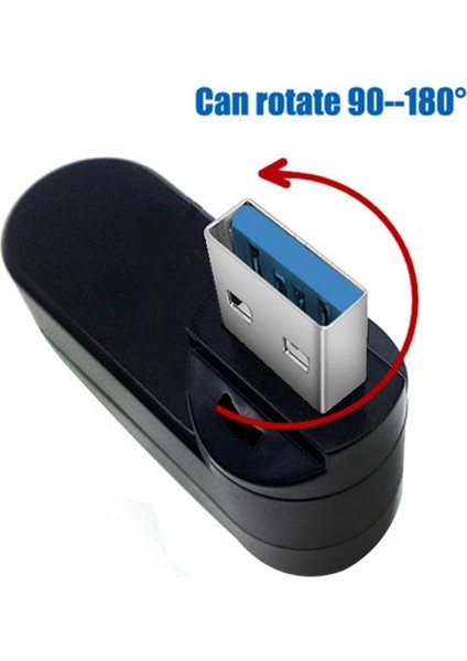 Charmant USB 1 Erkek ile Dönebilen USB Hub, Şarj Için 2 Kadın Splitter Kablo (Yurt Dışından) indirimleri