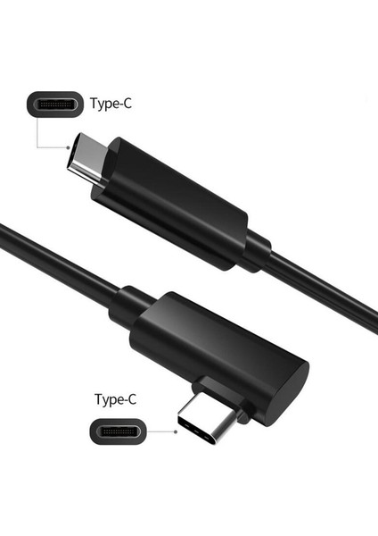 Charmant USB C Kablosu Usb-C Kablosu Bağlantı Kablosu Telefonlar Için Dayanıklı Pvc USB C Cihazları C A 4.8m Beyaz (Yurt Dışından)
