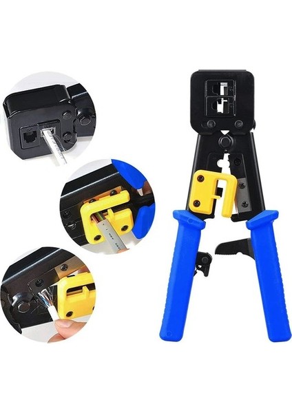 Yeni Nesil Ez RJ45 Sıkma Ez RJ45 Crimper 8p 6p RJ12 R J45 RJ11 Network Ağ Pense