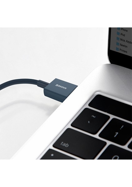 Superior Series USB To Lightning  iPhone Uyumlu Hızlı Şarj Kablosu 1 Metre 2.4A CALYS-A03