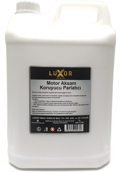 Kimya Motor ve Plastik Aksam Parlatıcı 5 kg