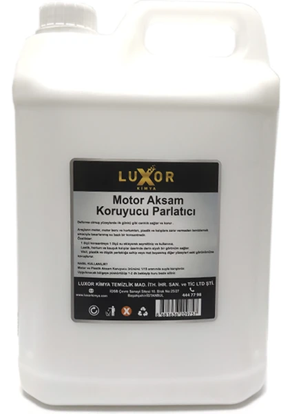 Kimya Motor  ve Plastik Aksam Parlatıcı 5 kg