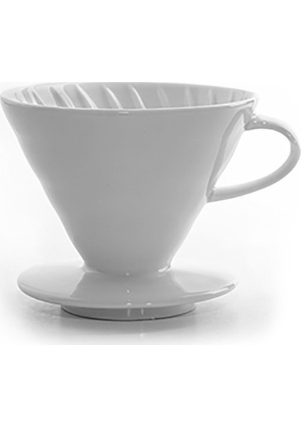 Seramik Kahve Demleme V60 02-Beyaz