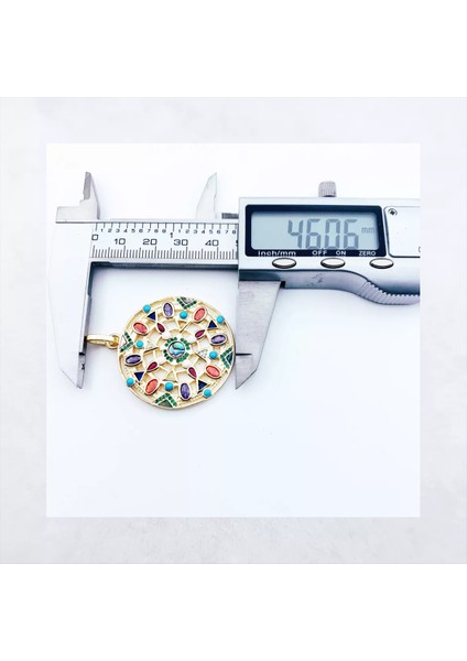 TS001531 Sarı Paradisiacal Doğa Tılsım 60 cm 925 Ayar Gümüş fırsatları