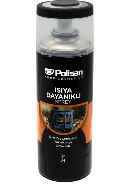 Isıya Dayanıklı Sprey 400 ml Siyah