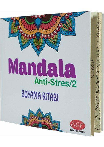 Mandala Boyama Kitabı Anti Stres 2