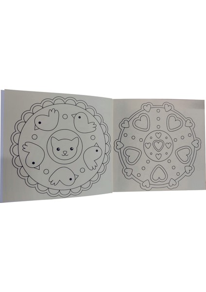 Mandala Kids Boyama Kitabı modelleri
