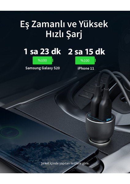 PowerDrive III 2-Port 36W Hızlı Araç Şarj Cihazı (Anker Türkiye Garantili) fiyatları