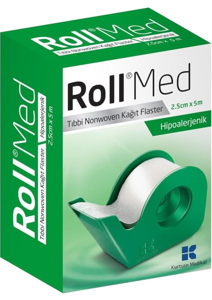 Med 2.5 x 5 Hipoalerjenik Kağıt Flaster - 4 Adet