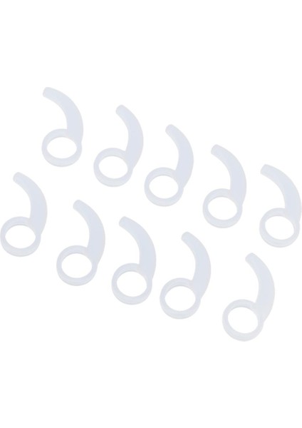 10X Evrensel Silikon Klip Kanca Kulak Içi Kulaklık Için Kulaklık Askı 9MM-13MM Beyaz (Yurt Dışından) fiyatları