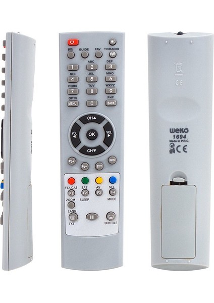 Dıgıturk Sunny DT-5002 DT-5003 Uydu Kumanda