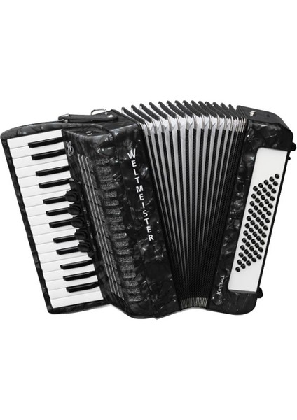 Akordeon Weltmeister Kristall 30/60/ııı/5 Siyah WM-01010569