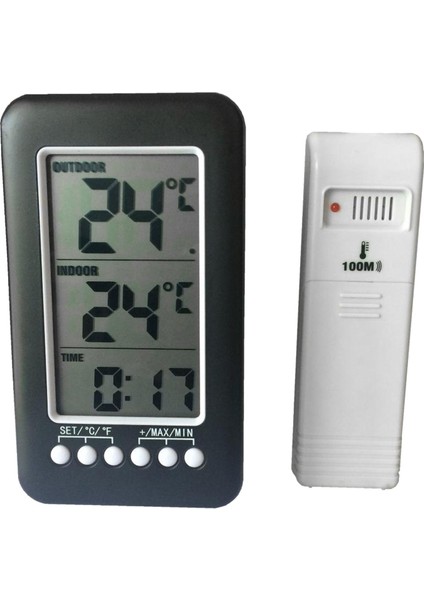 Dijital Kapalı - Açık Termometre Akıllı Saat Sıcaklık Test Aracı (Yurt Dışından)
