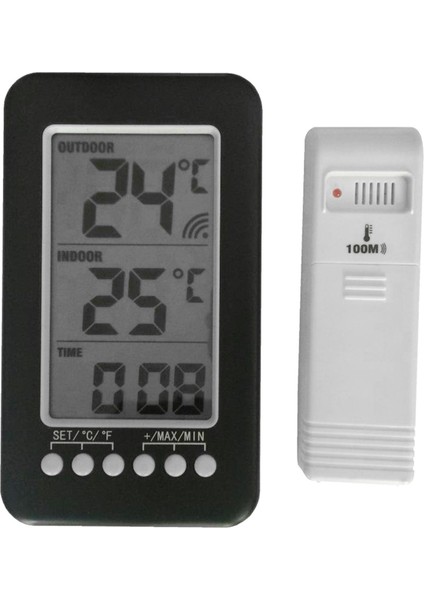 Dijital Kapalı - Açık Termometre Akıllı Saat Sıcaklık Test Aracı (Yurt Dışından)