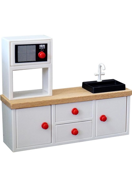 1/11 1/12 Dollhouse Mobilya Oturma Odası Dolabı Için Replasmanları Pretend (Yurt Dışından)