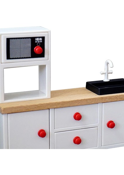 1/11 1/12 Dollhouse Mobilya Oturma Odası Dolabı Için Replasmanları Pretend (Yurt Dışından)