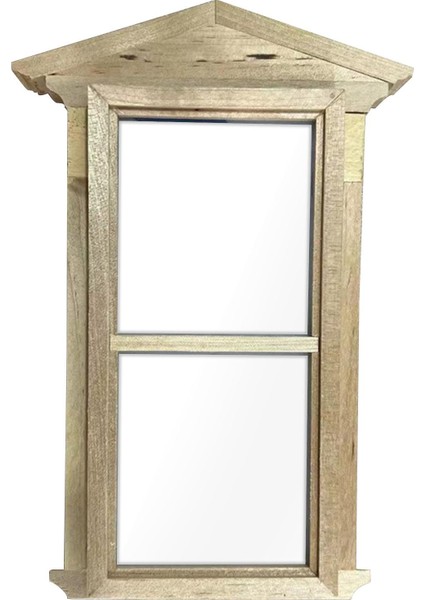 Mini 1/12 Dollhouse Pencere Dollhouse Dekor Aksesuarları Için Oyuncak Pretend Pretend (Yurt Dışından)