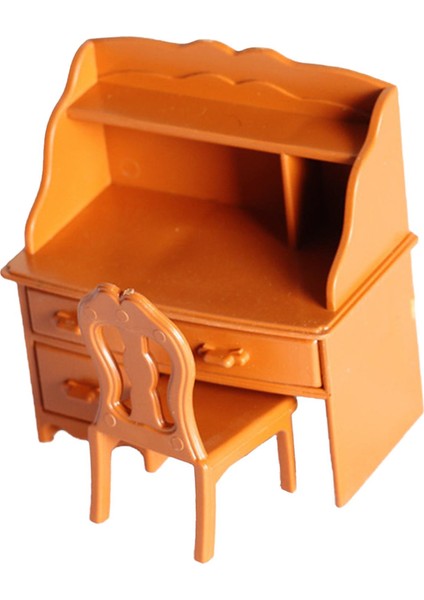 1/12 Soyunma Masa Bebek Evi Manzara Oturma Odası Mobilya Mini Oranments 2 Adet (Yurt Dışından)