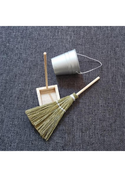 3x Minyatür Ev Temizleme Aracı Için 1:12 Dollhouse Hayat Sahne Dekorasyon (Yurt Dışından)