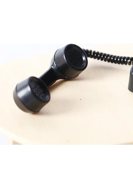 1/12 Ölçekli Minyatür Telefon Model Çocuklar Hediyeler Dollhouse Dekorasyon Için (Yurt Dışından)