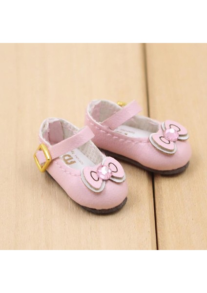 Ilmek Ayak Bileği Kayışı Pu Deri Ayakkabı Için 12 '' Blythe Bebek Aksesuarları Pembe (Yurt Dışından)